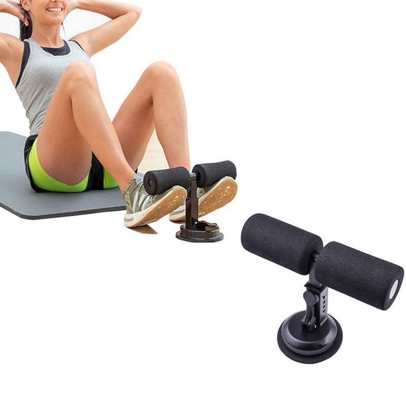 Sit-Up Bar Assistant Adjustable Suction-Cup Fitness Stand Gym Exercise Tool Australia