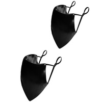 Soft Silk Mask Adjustable Straps Protective Mask Breathable Summer Sun Protection Face Mask