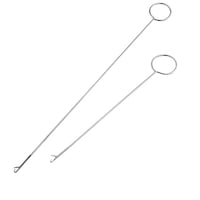 Stainless Steel Sewing Loop Turner Hook Turning Needle Threader Tool Tailor Supplies