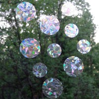 Suncatcher Window Sticker Window Clings Static Rainbow Sun Catcher Window Decal