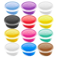 Office Central 18PK Modelling Clay Super Light Ultra Soft Mega Value Pack Non-Sticky Colourful