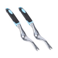 Garden Greens 2PK Garden Weeding Hand Tool Anti Rust Premium Quality 30cm