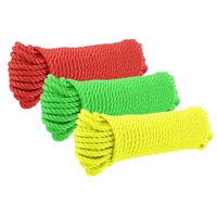 Handy Hardware 6PCE Polyethylene Rope High Visibility Colours 8mm x 20m