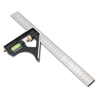 Handy Hardware Spirit Level & Scriber Tri-Square Adjustable 30cm