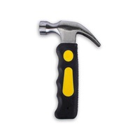 Handy Hardware Stubby Claw Hammer Magnetic Nail Starter 16cm x 11cm