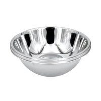Home Master 2PCE Mixing Bowl Stainless Steel Dishwasher Safe Lightweight 32cm
