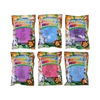 Party Central 6PK Mould & Clay Powder Sets Jungle Animals Non Toxic Create