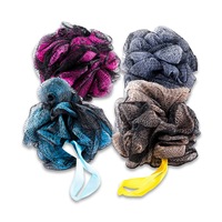 Swosh 4PK Exfoliating Textured Body Scrub Sponge Soft Smooth Cleanse