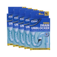 Xtra Kleen 20PCE Sink/Drain Unblocking Powder Expanding Foam 25g Sachets