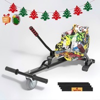 HoverKart Go Kart Adjustable Stand Seat Balance Double Pole Electric Scooter