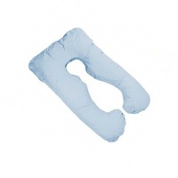 Maternity Pillow Pregnancy Breastfeeding Nursing Body Support Sleeping Blue