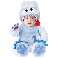 Hobbypos Abominable Snowbaby Yeti Bigfoot Deluxe Baby Boys Infant Costume