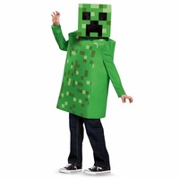 Hobbypos Creeper Mojang Minecraft Hostile Mobs Video Game Fancy Dress Up Boys Costume
