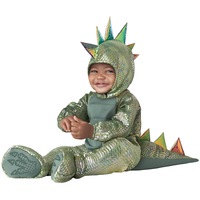 Hobbypos Lil Poop-A-Saurus Rex T-Rex Dinosaur Baby Infant Boys Costume 6-12M