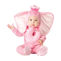 Hobbypos Pink Elephant Animal Baby Girls Infant Costume