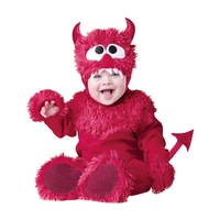 Hobbypos Lil' Devil Halloween Deluxe Baby Boys Girls Unisex Infant Costume