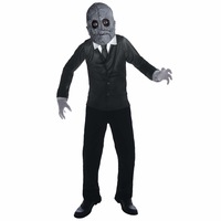 Hobbypos Mr. Slim Creepypasta Scary Horror Monster Halloween Adult Mens Costume