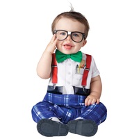 Hobbypos Nursery Nerd 1950s Old School Boy Baby Boys Infant Costume