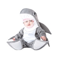 Hobbypos Silly Shark Sealife Animal Deluxe Baby Boys Infant Costume