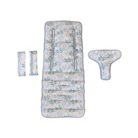 Keep Me Cosy Universal Pram Liner Set + Harness Covers- Pastel Leaf