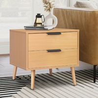 ALFORDSON Bedside Table - Neil Scandinavian Nightstand (Wood)