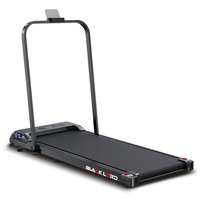 BLACK LORD Electric Treadmill Walking Pad Under Desk Fitness Remote Control Foldable (Black)