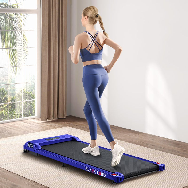 BLACK LORD Treadmill Electric Walking Pad Home Office Gym Fitness Remote Control Australia