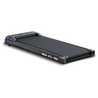 BLACK LORD Electric Treadmill Walking Pad Under Desk Fitness Remote Control (Black)