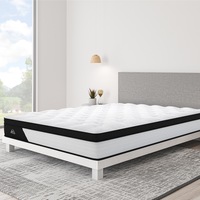 STARRY EUCALYPT Mattress King Single Size Euro Top Bonnell Spring 18cm Priscilla