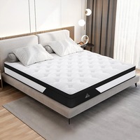 STARRY EUCALYPT Mattress Euro Top Foam Bed Queen Double King Single 18cm