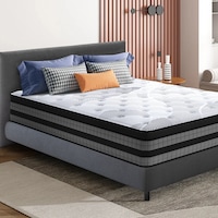 STARRY EUCALYPT Mattress Pocket Spring Latex Euro Top Queen Double King Single 36CM Thick