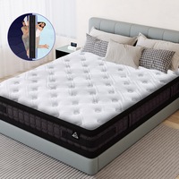 STARRY EUCALYPT Mattress Pocket Spring Queen Double King Single Euro Top 36cm Athena Collection