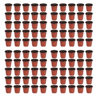 400x Plastic Plant Flower Garden Pots Nursery Seedlings Pot Growing Container
