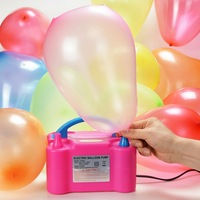 Portable Electric Balloon Inflator Pump with 2 Nozzle ~ High Power Party Air Blower