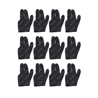 T&R SPORTS 6 Pairs Billiard Glove Suit for Left / Right Hand