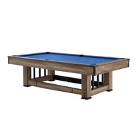 MACE P054 7FT MDF Pool Table Billiard Table Wood Color - Blue
