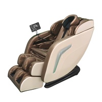 MASON TAYLOR S1 Full Body Electric Massage Chair L-Track Neck Foot Massager - Champagne