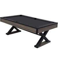 T&R SPORTS P046T 7FT MDF 2 IN 1 Billiard Table Free Accessaries Pool Table-Dining Table-Multi-function Table