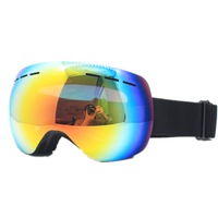 016 Ski Goggles Double Layer Anti Fog Eye Protection Glasses Ski Climbing Goggles