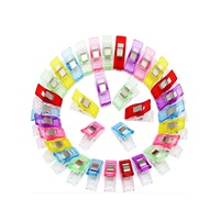 100Pcs Wonder Clips Crafts Fabric Quilting Crochet Craft Wonder Clips
