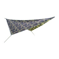 C161 Outdoor Camouflage Canopy Multifunctional Camping Beach Mat Waterproof and Sunscreen Canopy Shade Tent Camping Gear Equipment