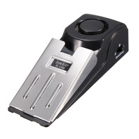 Door Stop Block Systerm Security Portable Burglar Sensors Alarm 125DB