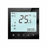 Electric Floor Heating System LCD Display Programmable Room Thermostat