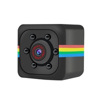 Outdoor Sports Small Aerial Camera 1080 HD Night Vision - Black