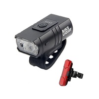 T6 LED Bicycle Light Front USB Rechargeable MTB Mountain Bicycle Lamp 1000LM Bike Headlight Cycling Flashlight Bike Accessories - black red 01