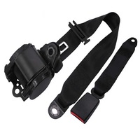 Universal 3-point Car Retrofit Seat Belt With Emergency Locking