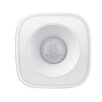 WF-WP001 WiFi Series PIR Motion Sensor Human Detector Smart Life Tuya App Control Alarm System Smart Body Movement Sensor Work with IFTTT - White