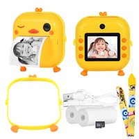 GOMINIMO Instant Print Camera for Kids with Print Paper & 32GB TF Card Chick
