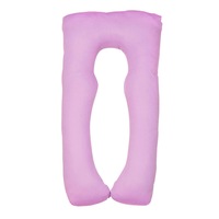 GOMINIMO Pregnancy Maternity Nursing Sleeping Body Pillow with Pillowcase Purple