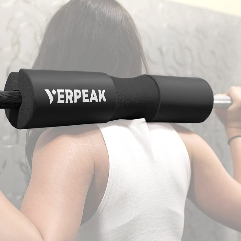 Verpeak Barbell Squat Pad Shoulder Neck Support for Weightlifting Fitness Gym Pad Black Australia